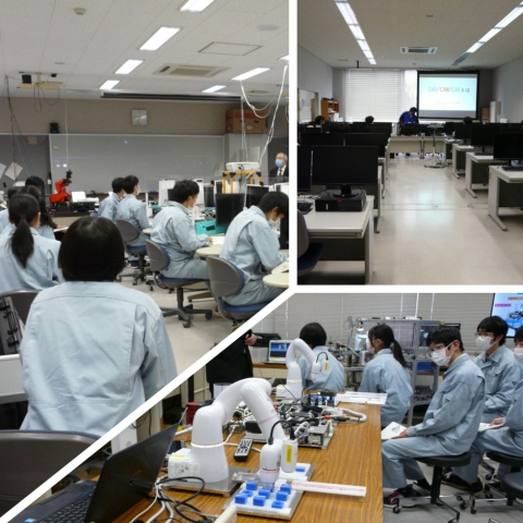 学校見学(鶴岡工業高校 環境化学科2年)【教務学生課】