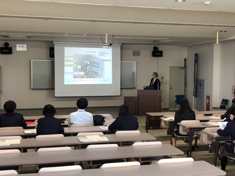 学校見学(庄内総合高校2・3年)【教務学生課】