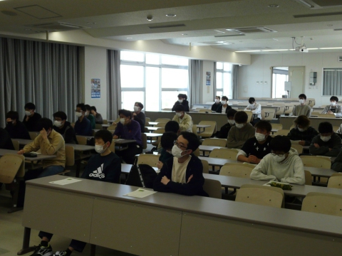 校長講話(1年生)【教務学生課】